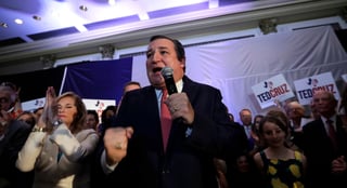 Se impuso. El senador republicano por Texas Ted Cruz pudo conservar su escaño ante el popular Beto O'Rourke. (AP)