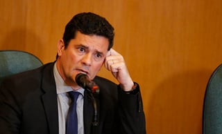 Labor. El juez Sergio Moro, responsable de la operación Lava Jato y de la condena del expresidente Luiz Inácio Lula da Silva por corrupción. (EFE)