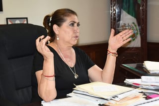 “Mi opinión es sumarme siempre y más proteger a las mujeres, es mi obligación y ha sido mi interés”, dijo la presidenta municipal de Lerdo. (ARCHIVO)