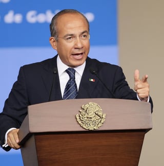 'Reflexión'. El expresidente Felipe Calderón dice estar en un 'proceso de reflexión', donde analiza la creación del partido. (EFE)