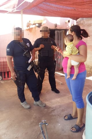 Delito. Agentes de la Policía Municipal Rural atienden caso de extorsión en Gómez. (EL SIGLO DE TORREÓN)