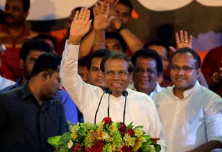Decisión. El presidente de Sri Lanka, Maithripala Sirisena, convocó a elecciones para el próximo 5 de enero.