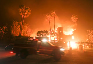 La mayoría de los edificios ardieron en la localidad de Paradise, de unos 26,000 habitantes. (AP)