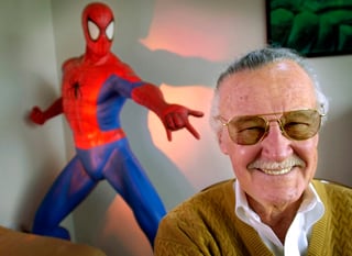 Stan Lee es el padre del Universo de Marvel. (ARCHIVO) 