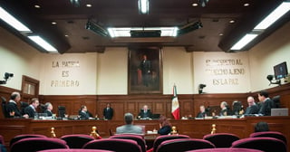 Seis de los once ministros del máximo tribunal de justicia se pronunciaron en contra del proyecto presentado por el ministro Jorge Mario Pardo Rebolledo, que propone avalar la norma aprobada el año pasado por la Cámara de Diputados. (TWITTER) 
