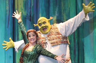 Montaje. La película Shrek ha pasado del cine a los escenarios teatrales. (ARCHIVO)
