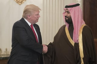 Amistad. Trump quiere mantener su alianza con Arabia Saudita, pese a la muerte de Jamal Khashoggi.