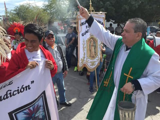 Hasta el momento suman 30 los grupos de danzantes los inscritos en la parroquia de Guadalupe. (EL SIGLO DE TORREÓN)