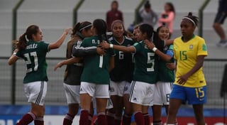 Las mexicanas vencieron a Brasil en su debut. (Especial)