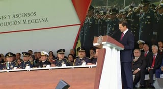 Peña Nieto dijo que hay un vacío legal en la actuación de las fuerzas armadas tras el revés en la Suprema Corte de Justicia a la Ley de Seguridad Interior. (TWITTER)