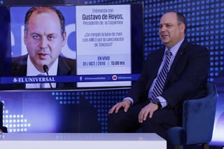 Salario. Gustavo de Hoyos, presidente de Coparmex. (ARCHIVO)