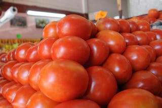 Hace una semana el tomate se vendía en 13.71 pesos el kilo al mayoreo. (ARCHIVO)