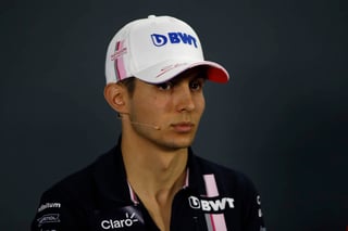 Ocon corrió con Racing Point Force India como compañero del mexicano Sergio Pérez durante 2018.
