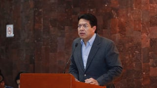 El coordinador del Grupo Parlamentario de Morena en la Cámara de Diputados, Mario Delgado, afirmó que hay algunos gobernadores que están muy acelerados y nerviosos por el presupuesto. (ARCHIVO)