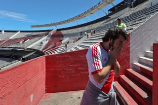 Los hinchas de River Plate se van a quedar con ganas de poder ver el partido de vuelta por la final de la Copa Libertadores.