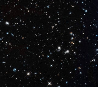 Se observan galaxias formadoras de estrellas a una distancia de hasta 11 mil millones de años luz. (TWITTER)