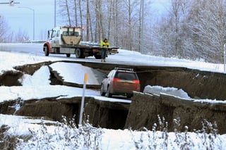 'El presidente ha sido informado sobre el terremoto cerca de Anchorage, Alaska, y está pendiente de los informes de daños. (AP)