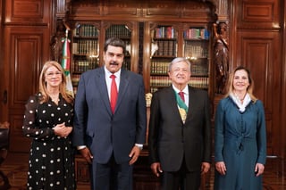 Apoyo. Nicolás Maduro externó su apoyo al nuevo presidente.