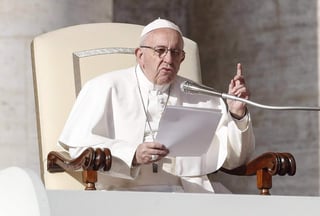 El papa dice estar preocupado por homosexualidad en el clero. (ARCHIVO) 
