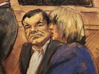 Continúa el juicio de 'El Chapo' Guzmán en Nueva York. (ARCHIVO) 