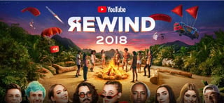 Rewind que incluye las reproducciones y “youtubers” más populares, en esta ocasión, del 2018. (ESPECIAL)