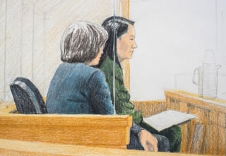 Cargos. En su primera audiencia ante un juez de Vancouver, Wanzhou Meng supo que es acusada de cometer fraude y violar la prohibición estadounidense de comerciar con Irán.