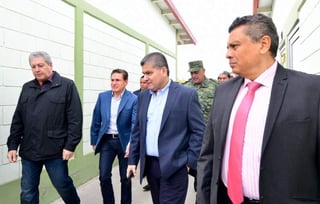 Los gobernadores encabezaron la reunión de seguridad en Torreón. (ESPECIAL) 