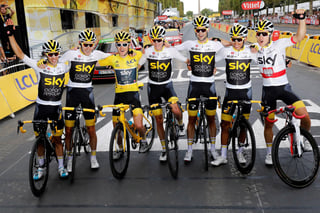 El equipo Sky fue el más dominante en los últimos 10 años, donde ganó 6 veces el Tour de Francia.