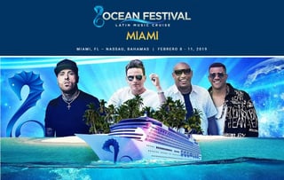 Festival. Nicky Jam,Gente de Zona y Silvestre Dangond integran el cartel del Ocean Festival. (ESPECIAL)