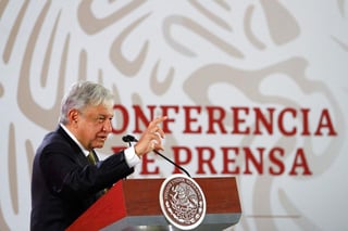 López Obrador asegura que nuevo salario mínimo concilia trabajador y patrón. (NOTIMEX) 
