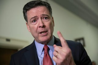 'La reputación del FBI ha sufrido un duro golpe porque el presidente con sus secuaces han mentido sobre él constantemente', manifestó Comey. (AP)