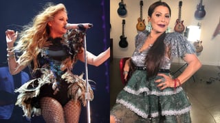 La cantante Alejandra Guzmán se hizo presente y comentó una foto de Paulina Rubio donde dice, “No cantas”; lo que generó polémica entre los seguidores. (ARCHIVO)
