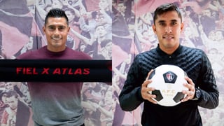 En el transcurso de este día se ha oficializado la transferencia por parte del Club Santos de los jugadores Osvaldo Martínez y Jesús Isijara, a los Rojinegros del Atlas. (ESPECIAL)
