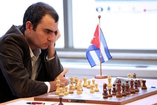Domínguez, de 35 años, lidera la clasificación latinoamericana con 2 739 puntos Elo, y está considerado como el jugador de ajedrez cubano de mejores resultados después del campeón mundial José Raúl Capablanca (1888-1942). (ARCHIVO)