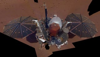 La misión InSight colocó en la superficie de Marte el primer instrumento para el estudio del interior del “planeta rojo”. (ARCHIVO)