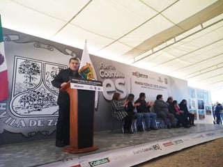 En su visita de este viernes a Matamoros, Riquelme hizo un llamado de unidad. (EL SIGLO DE TORREÓN) 