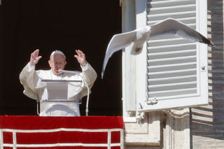 Deseo. El Papa Francisco señaló que la paz es fruto de un gran proyecto político que se funda en la responsabilidad recíproca. (AP)