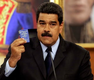 Critica. Nicolás Maduro se lanzó en contra de los proyectos de derecha neoliberales en América Latina. (EFE)