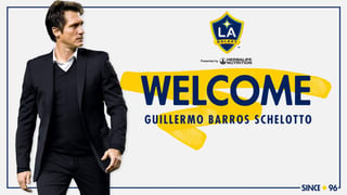 Schelotto se une al gerente general Dennis te Kloese en una reestructuración del liderazgo del LA Galaxy. (Especial)