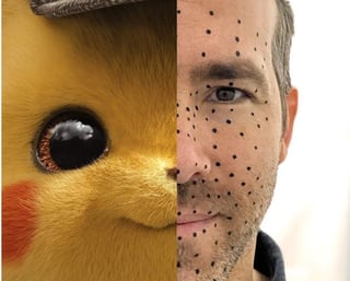 El actor de 42 años ha dado muestra de que está más involucrado en la cinta de Detective Pikachu de lo que se piensa. (ESPECIAL)