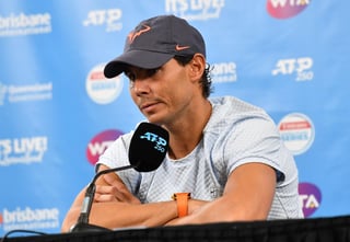 Rafael Nadal no quiso arriesgar y se retiró del torneo para tratar de estar listo para el Abierto de Australia.