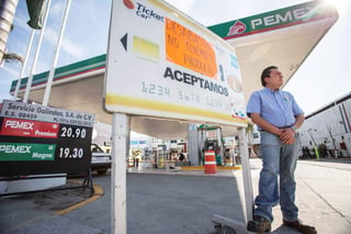 Estaciones de al menos ocho estados han presentado desabasto de gasolina. (EL UNIVERSAL) 