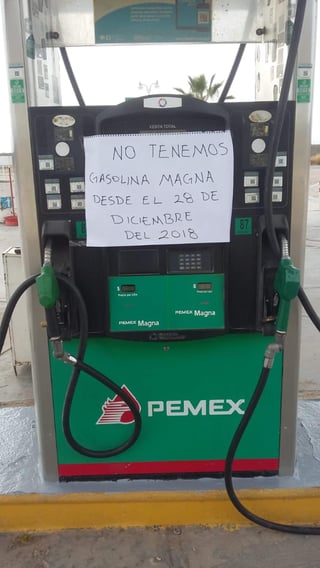 Señalan que desde el 28 de diciembre no les surten gasolina en estación de El Dorado. (CORTESÍA)