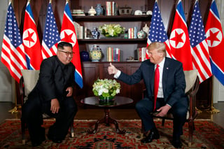 Advierte. Kim advirtió que podría tomar un camino alternativo si continúan las sanciones económicas o la presión de EU. (AP)