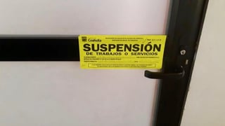 Casos. Estas suspensiones se derivaron de 76 visitas de verificación.