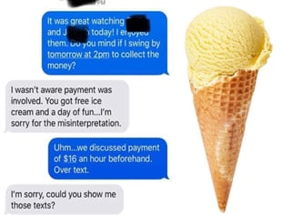 La conversación de texto fue publicada en la red y se hizo viral. (INTERNET)