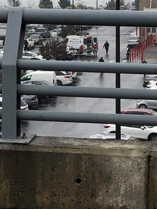 La balacera se registró en el estacionamiento de Costco Cumbres. (TWITTER) 