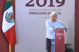 López Obrador desmintió la publicación del diario estadounidense The Wall Street Journal en la que se afirma que México redujo sus importaciones de gasolinas de Estados Unidos. (NOTIMEX)