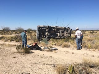 Accidente. Algunos de los lesionados fueron trasladados en helicópteros a Saltillo y Torreón. (EL SIGLO DE TORREÓN)