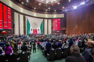  La Presidencia de la Cámara de Diputados dio inicio a la Sesión de Apertura del Periodo Extraordinario de Sesiones del Congreso de la Unión. (NOTIMEX) 